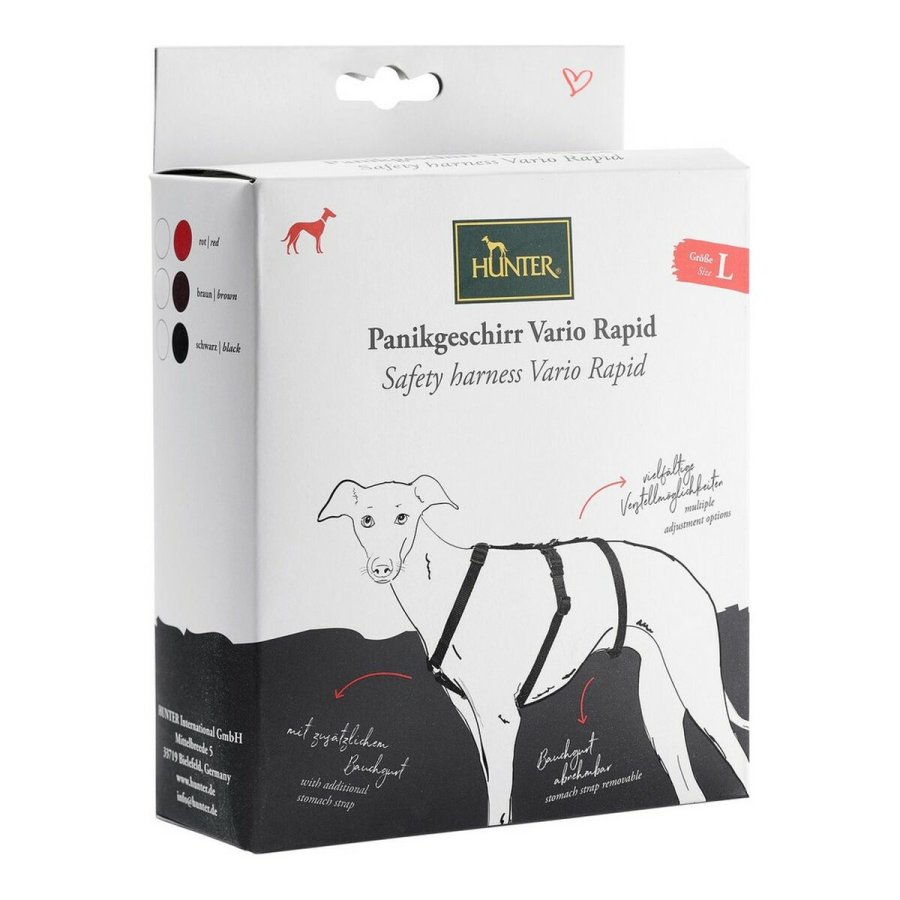 Hundesele Hunter Safety VR 64-100 cm Rd L M/L #1