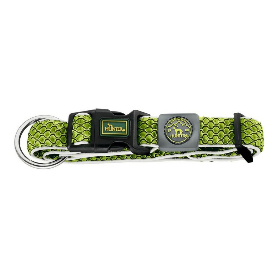 Hundehalsbnd Hunter Plus Gevind Strrelse XL Lime (45-70 cm) #1