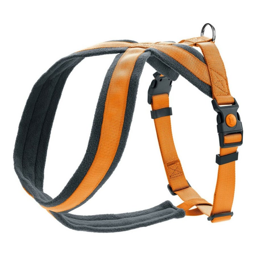 Hundesele Hunter London Comfort 63-82 cm Orange Strrelse M/L #1