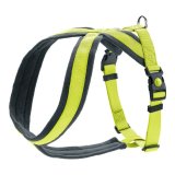 Hundesele Hunter London Comfort Lime M/L 63-82 cm #1