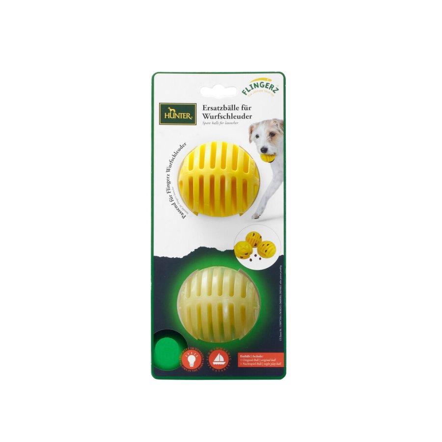 Legetj til hunde Hunter Gul Gummi #2