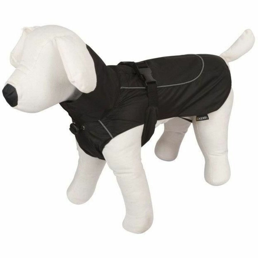 Hund regnfrakke Kerbl Sort L 45 cm #1