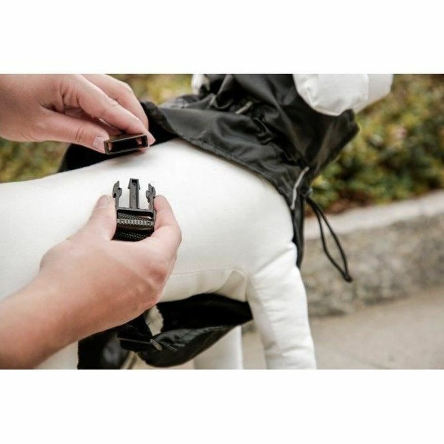 Hund regnfrakke Kerbl Sort L 45 cm #6