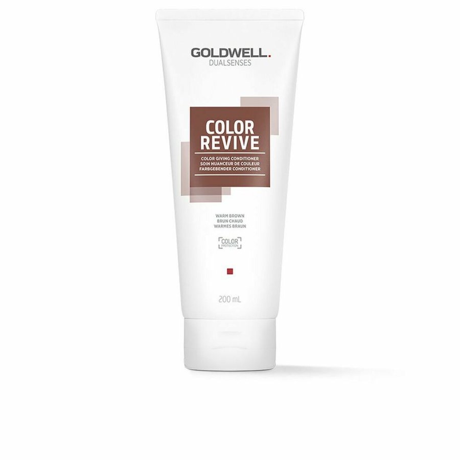 Conditioner til farvet hr Goldwell Color Revive Warm Brown 200 ml #1