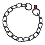 Hundehalsbnd Hs Sprenger Sort 3 mm Links Semi-lang (55 cm) #1