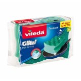 Svamp Vileda Glitzi Pur Active Grn Polyuretan 60 x 4 x 90 cm (2 enheder) #1