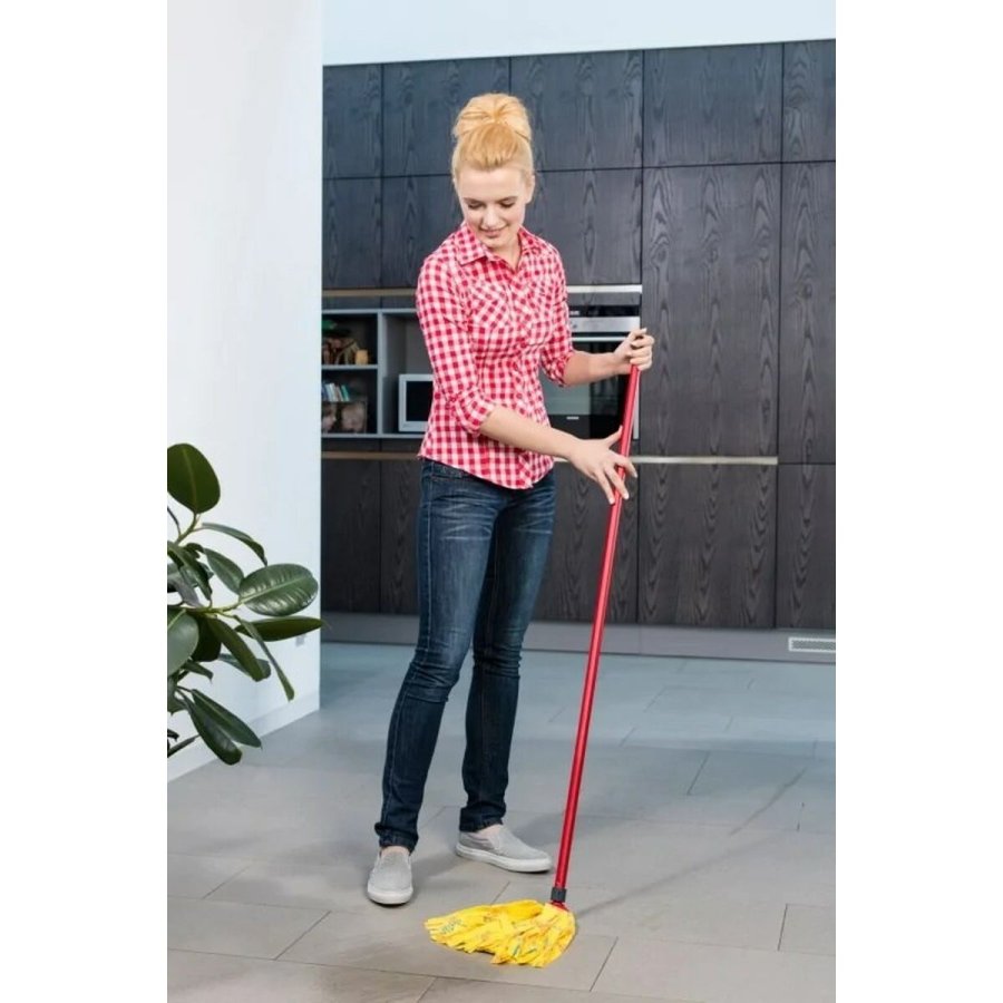 Gulvmoppe Vileda Supermocio Soft Gul Sort #5