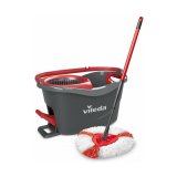 Mop with Bucket Vileda mop en steel Supermocio 3Action Hvid Rd Mikrofibre #9