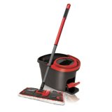 Mop with Bucket Vileda Ultramax Sort Rd Plastik Fiber #1