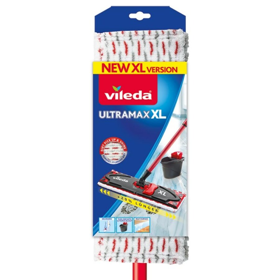 Gulvmoppe Vileda Ultramax XL Hvid Rd Mikrofiber #25
