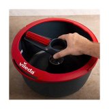Mop with Bucket Vileda Spin & Clean Roterende polypropylen #17