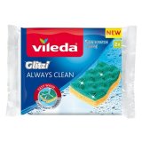 Svamp Vileda 168527 Gul Grn Viskose (2 enheder) #1