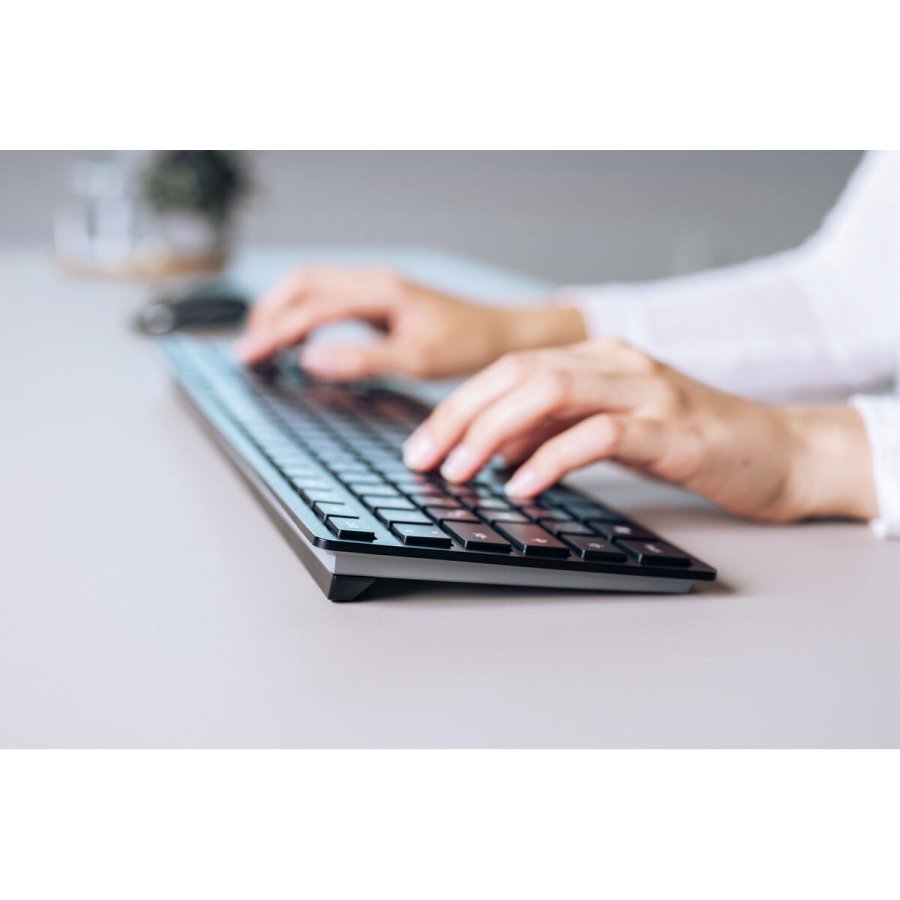 Bluetooth-tastatur Cherry KW 9100 SLIM Sort Spansk qwerty #3