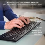 Tastatur og mus Cherry JD-8550ES-2 Sort Spansk QWERTY #5