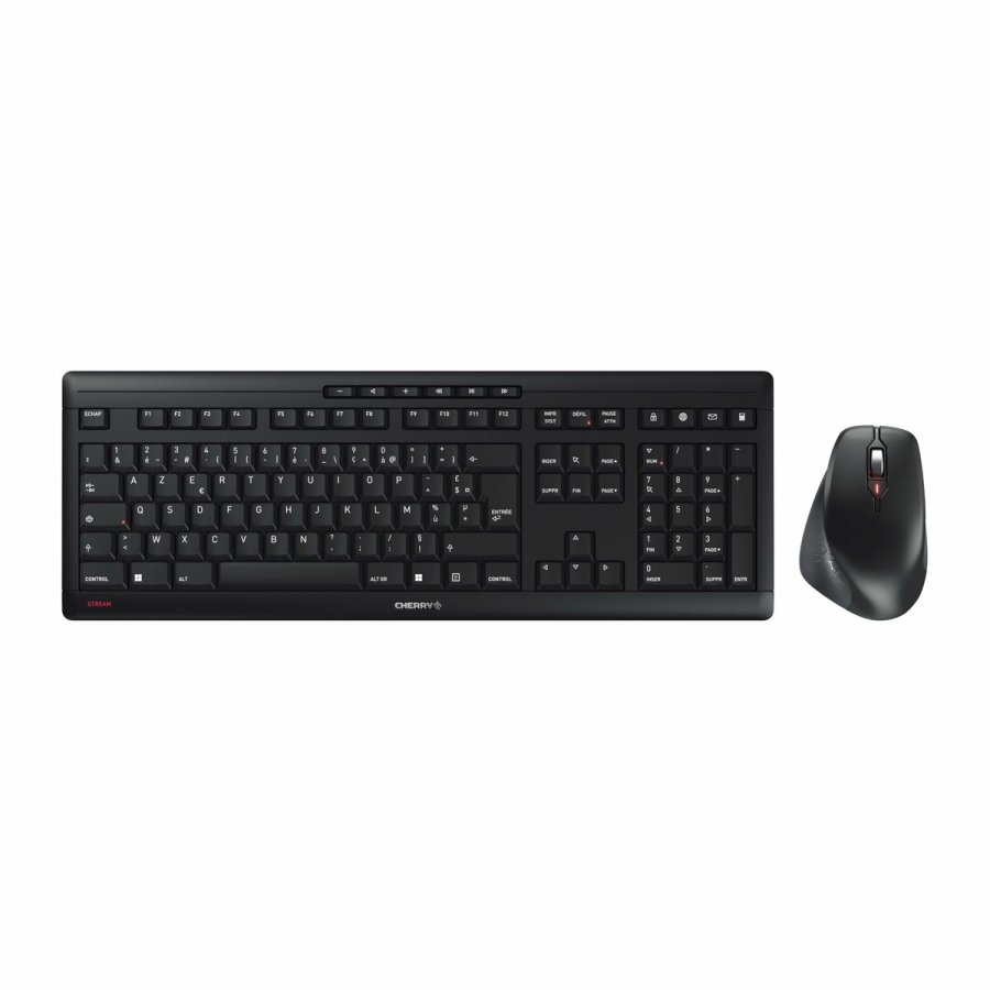 Tastatur og mus Cherry JD-8550FR-2 Sort Fransk Azerty Fransk #5