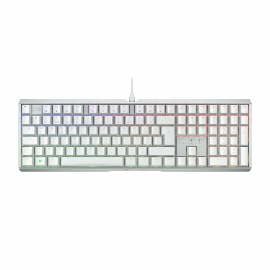 Tastatur Cherry Hvid AZERTY #5