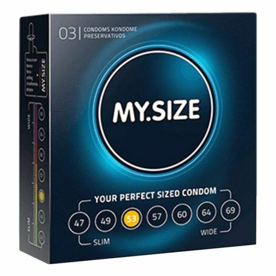 Kondomer Mister Size 04111670000 (3 pcs) 17,8 cm #1