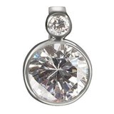 Charm til kvinder Glamour GNS-00 Hvid (1,8 cm) #1