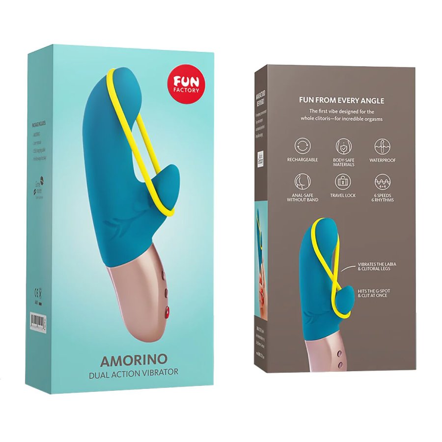 Dual Stimulation Vibe Fun Factory Amorino Bl #6
