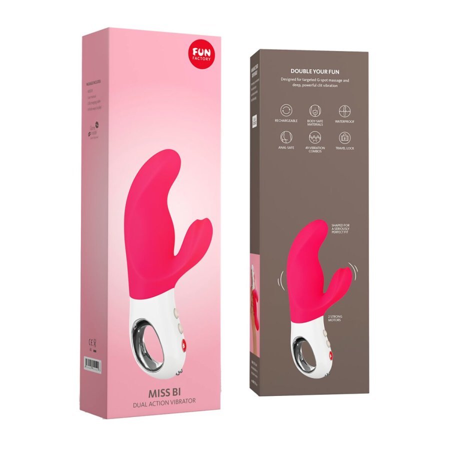 Dual Stimulation Vibe Fun Factory Miss Bi Pink #5