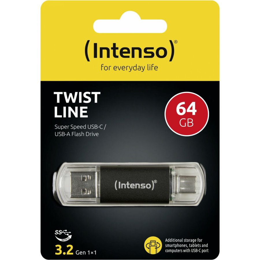 USB-stik INTENSO 3539490 Antracit 64 GB #6