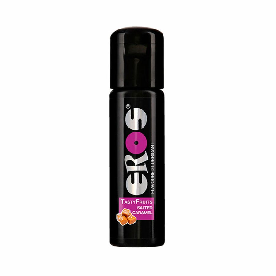 Slide Vandbaseret Glidecreme Eros Tasty Fruits Karamel 100 ml Saltet karamel #1