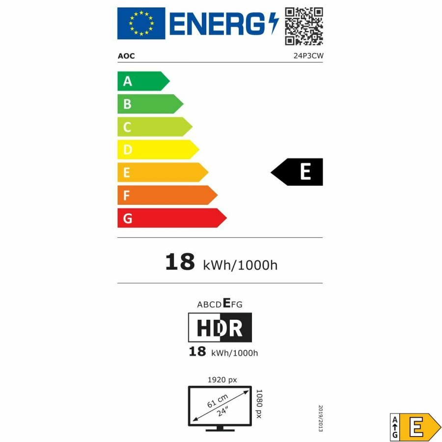 Skrm AOC 24P3CW Full HD 23,8