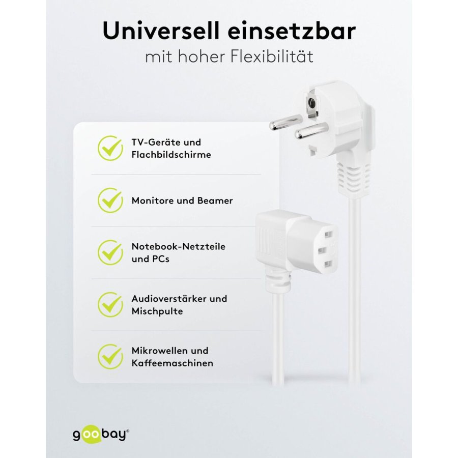 Strmkabel Aisens 96043 Hvid 1,5 m #5