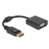 DisplayPort til VGA-adapter DELOCK 61006 Sort #1