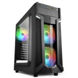 ATX Semi-t�rn kasse Sharkoon VG6-W RGB Sort #1