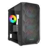 ATX Semi-t�rn kasse Sharkoon MK3 RGB Sort #1