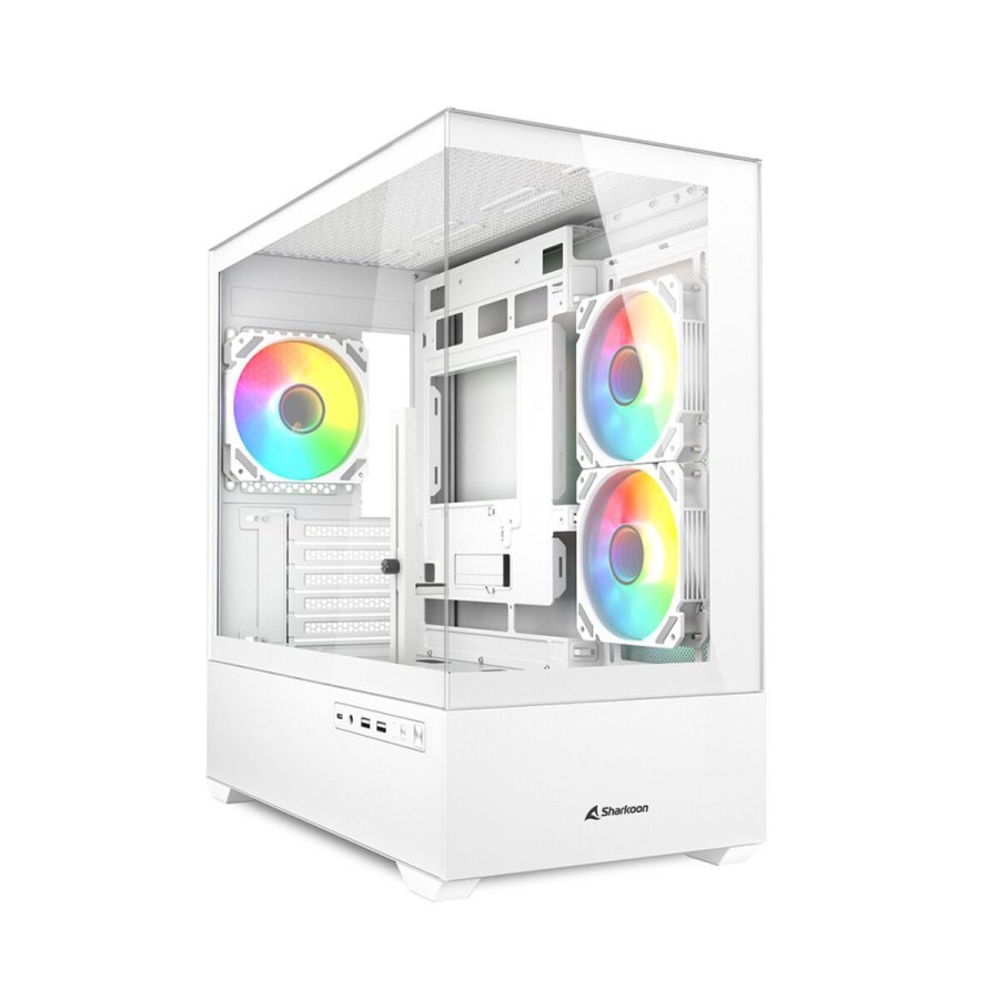ATX Semi-t�rn kasse Sharkoon MK6 RGB #1