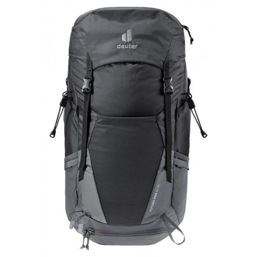 Vandrerygsk Deuter Futura Pro Sort Stl 34 L #3