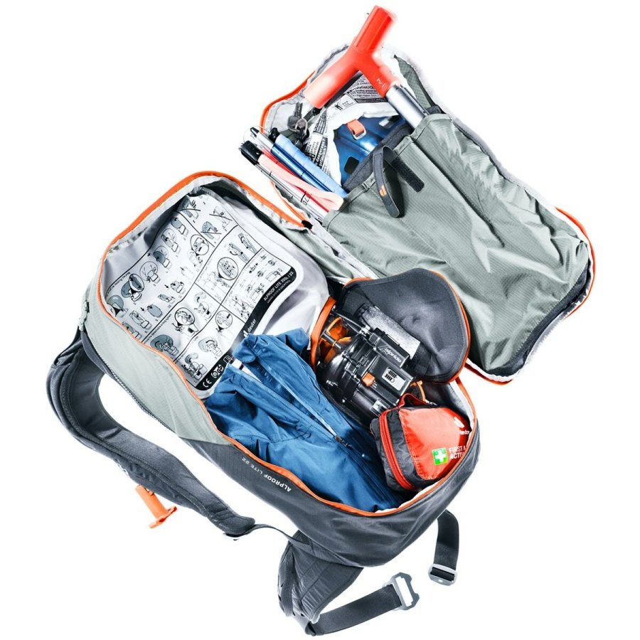 Mountain rygsk Deuter Alproof Lite 22 Bl Gr 22 L #6