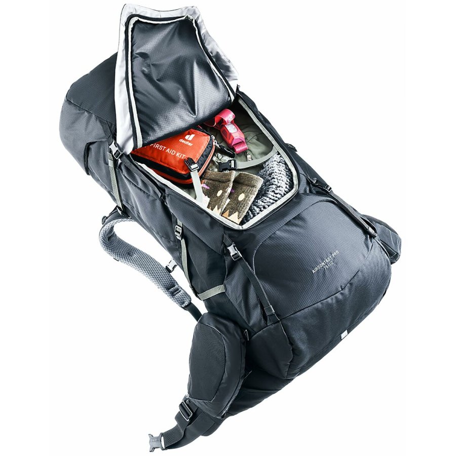 Mountain rygsk Deuter Aircontact Pro 75+10 Sort 75 L #6