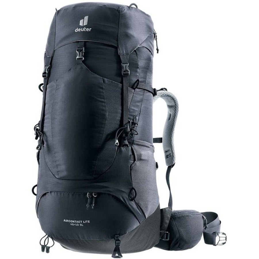 Vandrerygsk Deuter Aircontact Lite 45+10 SL Sort Polyester 55 L #6