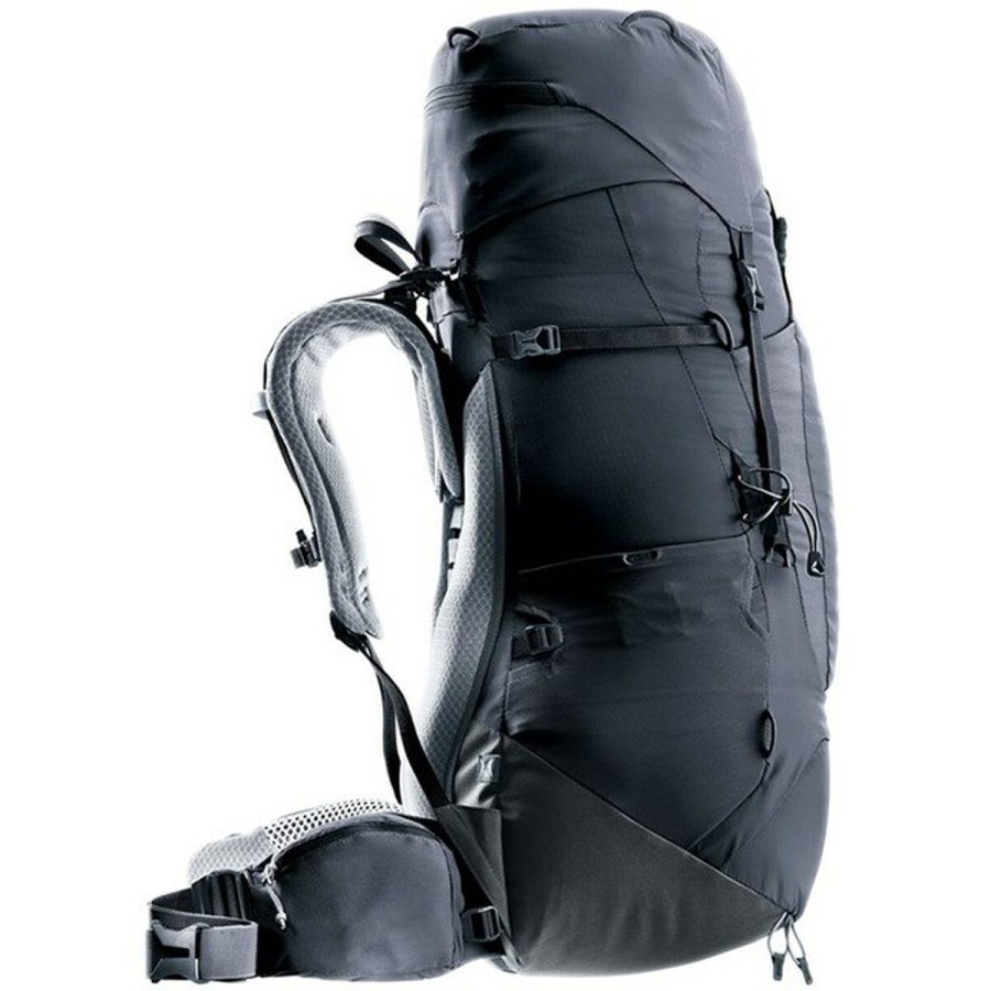 Vandrerygsk Deuter Aircontact Lite 45+10 SL Sort Polyester 55 L #7
