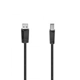 USB 2.0 A til USB B-kabel Hama 00200602 Sort #1
