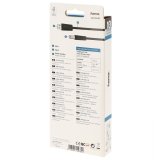 USB 2.0 A til USB B-kabel Hama 00200602 Sort #4