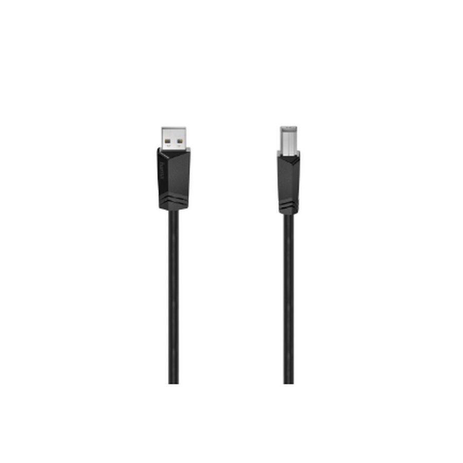 USB 2.0 A til USB B-kabel Hama 00200602 Sort #2