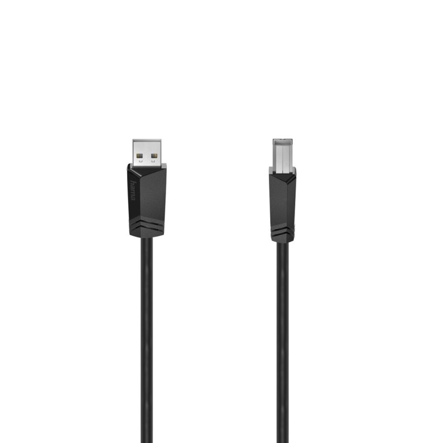 USB 2.0 A til USB B-kabel Hama 00200602 Sort #6