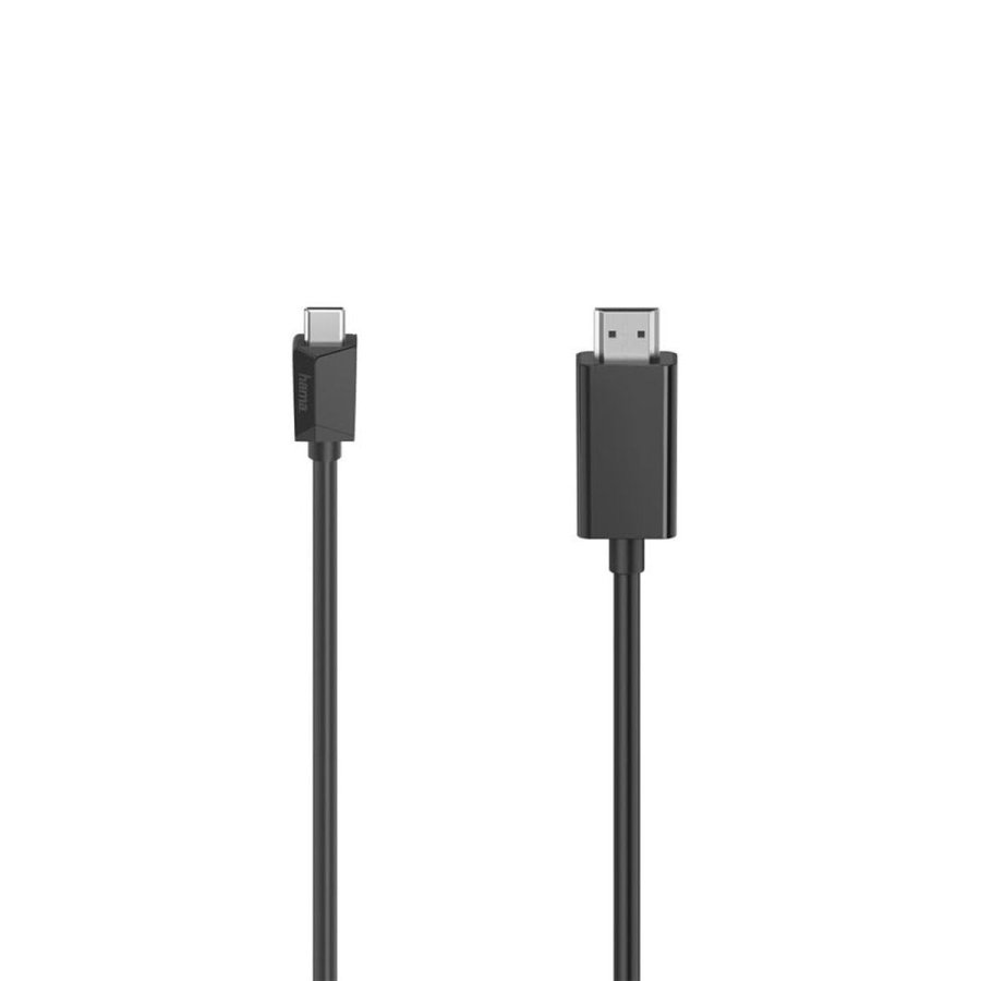 USB-C til HDMI-kabel Hama 00200718 1 m Sort #1