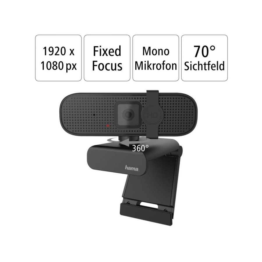 Webcam Hama C400 Full HD 4K Ultra HD #7
