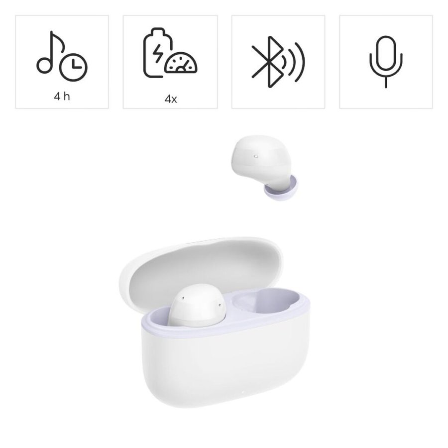 Hovedtelefoner Hama 00221759 Hvid #5