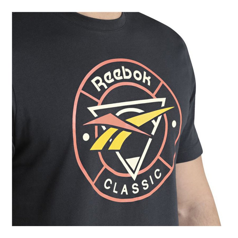 Kortrmet T-shirt til Mnd Reebok  Classic Trail Sort #7