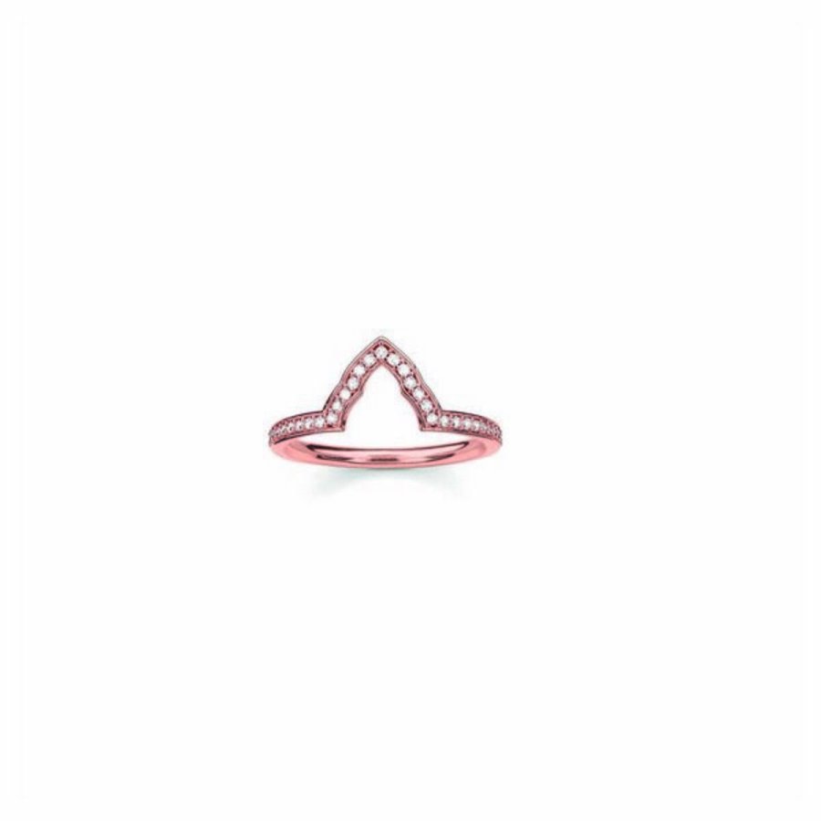 Ring til kvinder Thomas Sabo TR2070-416-14 (17,2 mm) #1