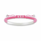 Armbnd til kvinder Thomas Sabo LBA0049-173-9 16 - 19 cm Slvfarvet Pink 21 cm #1