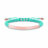 Armbnd til kvinder Thomas Sabo LBA0062-597-1 Bl Rosenguld Slv #2