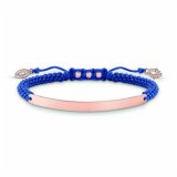 Armbnd til kvinder Thomas Sabo LBA0068-898-1 Bl Rosenguld Slv #2