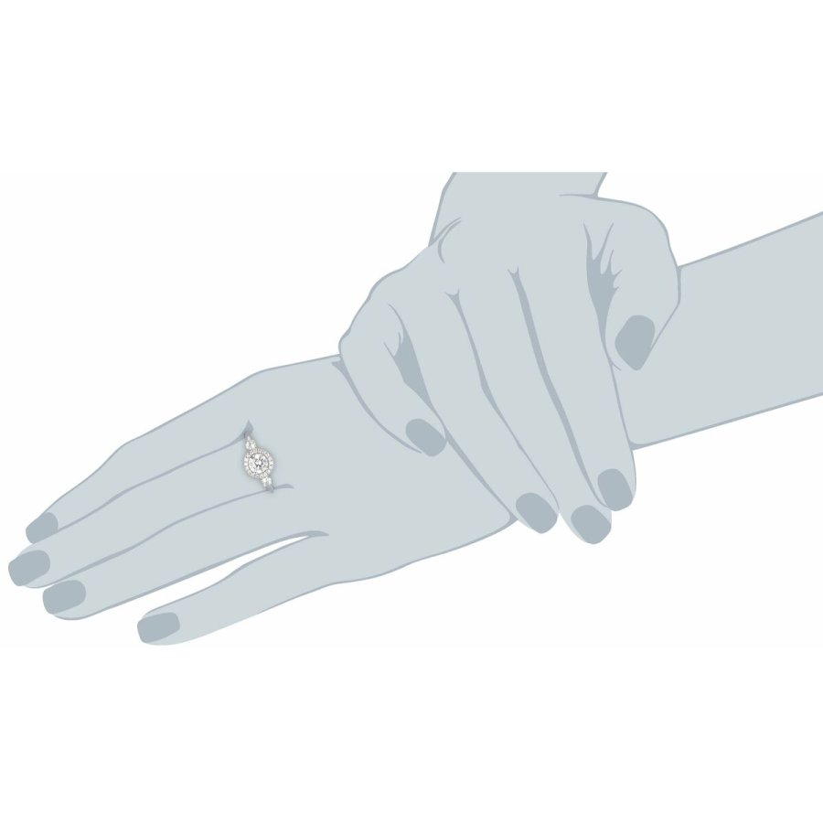 Ring til kvinder Diamonfire 6109941082175 (17,5) #3